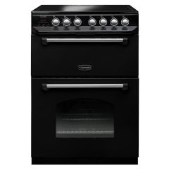 Rangemaster CLA60EIBL/C Classic 60 Electric Cooker With Induction Hob - Black / Chrome