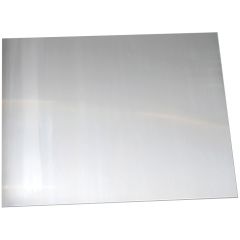 Stoves SBK60 444449519 60Cm Metal Wall Mounted Splashback Without Rail - Stainless Steel