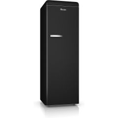 Retro Tall Fridge - Black - A+ Rated