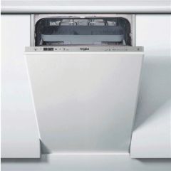 Whirlpool WSIC3M27CUKN Fully Integrated Slimline Dishwasher - Stainless Steel Control Panel With Fix