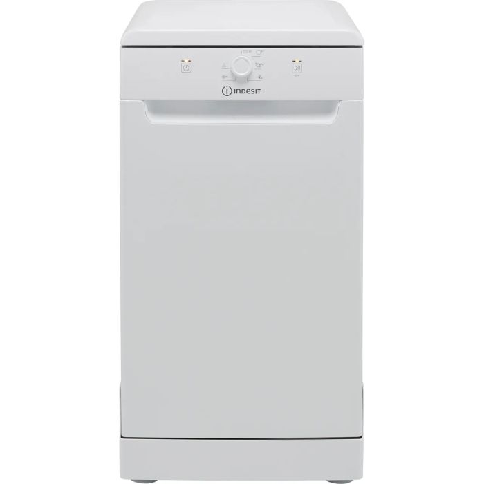 Indesit DSFE1B10UKN 45Cm Slimline Dishwasher With 10 Place Settings In White