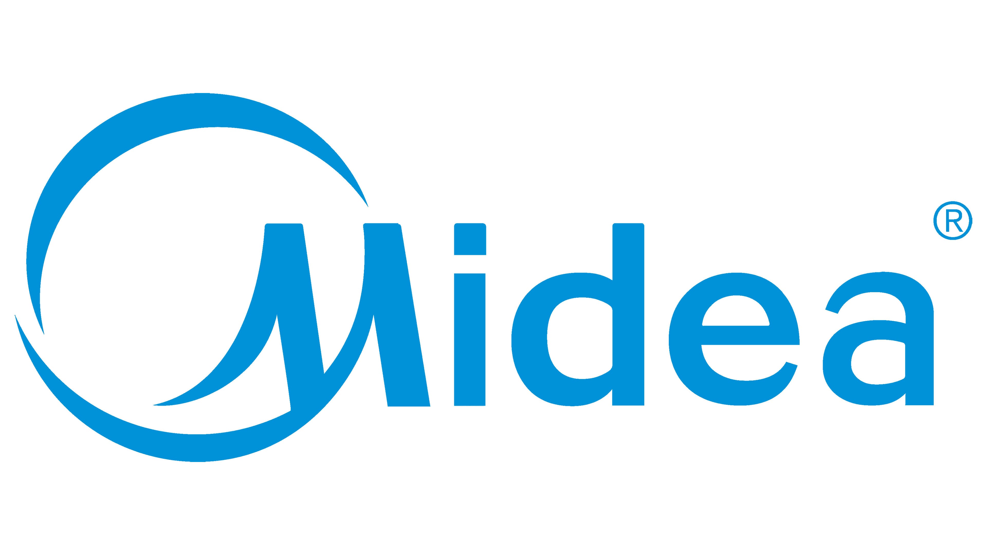 For more on Midea, click here. Midea logo.